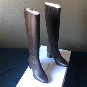 SOLD!!! Calvin Klein Freeda knee-high boots
